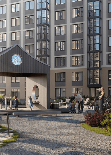 Развитая внутренняя инфраструктура комплекса